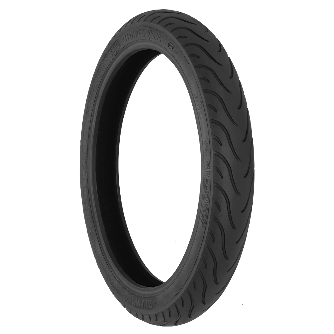Pneu p/ moto aro 18 * 80/100-18 - diant. cg 125/150/160, titan, fan, ybr 125, cbx 150/200 , factor 150 e similares (stroker) s/câm.
